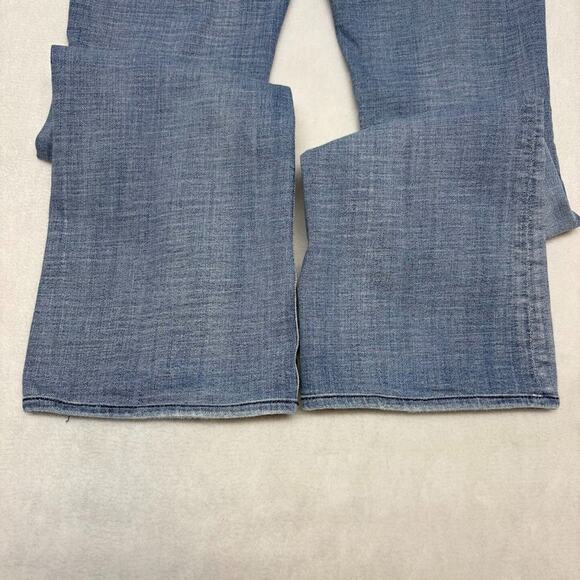 7 For All Mankind VTG Y2K Lexie Jeans Low Rise Bootcut Distressed Size 26P - Picture 9 of 13